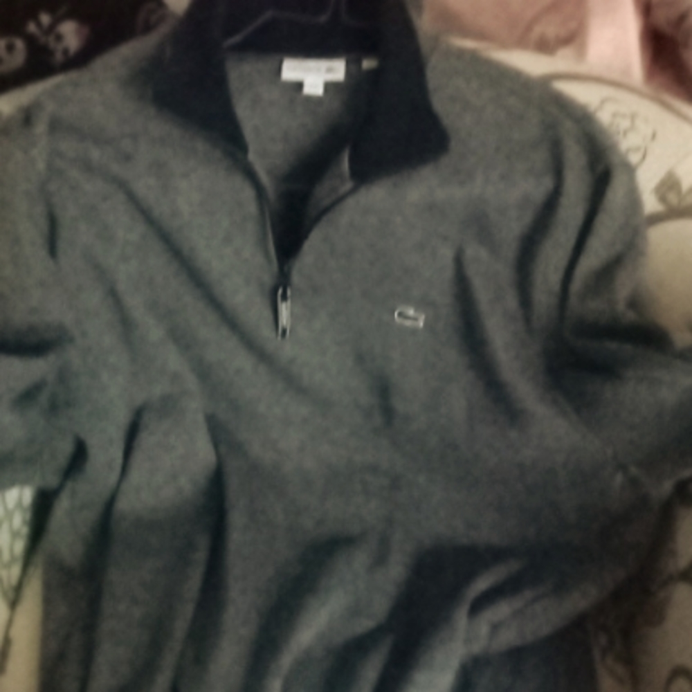 Lacoste crew 1/4 zip